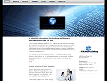 Tablet Screenshot of lgs-consultants.com